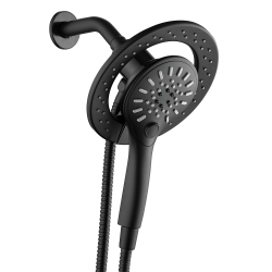 AKUAPLUS ®Magnetic 6-Setting Hand Shower - Matte In Black