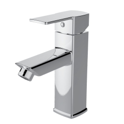 AKUAPLUS ® Tala Lavatory Faucet - Single Square Handle - Chrome