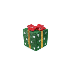 Christmas Gift Packing Box Cookies Candy Cake Dessert Gift Box (L) (Green)