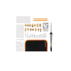 Adjustable Temperature Soldering Iron Wood Burning Pyrography Tool Kit