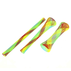 12pcs Plastic Flexible Colorful Cat Spring Toys Pet Interactive Playing Toy