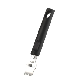 ISTAR Stainless Steel Lemon Grater Zester Citrus Peeler With Channel Knife In Orange