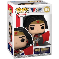 FUNKO Pop Dc Heroes Wonder Woman 3.75 Inch Action Figure - Wonder Woman Son #392 In Red