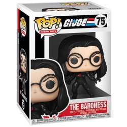 FUNKO Pop Retro Toys Gijoe 3.75 Inch Action Figure - The Baroness #75