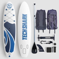 TECHSHARK Inflatable Paddleboard [Stand Up Paddleboard] - Sup