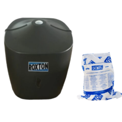 ROXTON INDUSTRIES Roxton Wall Mounted Wipes Dispenser With 800 Embossed Wipes
