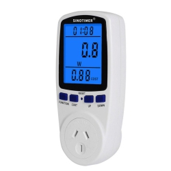 LCD Backlight Plug in Power Meter Electricity Analyzer Socket Wattmeter