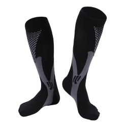 Compression Socks Unisex Sports Cycling Running Football Elastic Stockings in Multicolor
