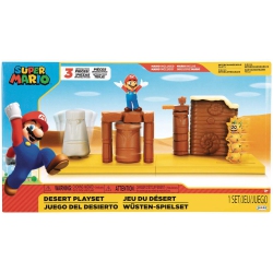 SUPER MARIO World Of Nintendo 2 Inch Playset - Desert Playset