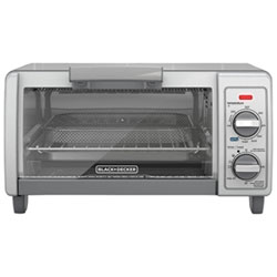 Black & Decker 4-Slice Air Fry Toaster Oven - 1.3 Cu. Ft./36.9L - Stainless Steel - Only at Best Buy
