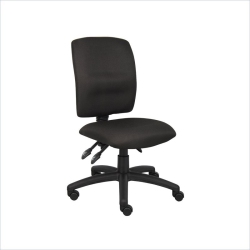 SCRANTON & CO Modern Crepe Fabric Multi Function Task Chair In In Black