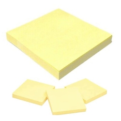 ISTAR Self-Adhesive Translucent Sticky Note Pads 75X75MM 100 Sheet for Books Annotation, See Through Sticky Notes for School & Office