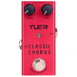 YUER Classic Chorus Electric Guitar Effect Pedal True Bypass ✅New