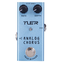 YUER Analog Chorus Electric Guitar Effect Pedal True Bypass ✅New