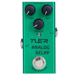 YUER Analog Delay Electric Guitar Effect Pedal True Bypass ✅New