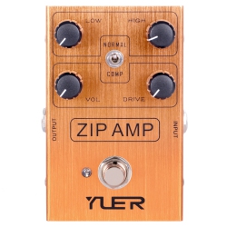 YUER Zip Amp Overdrive Electric Guitar Effect Pedal True Bypass ✅New