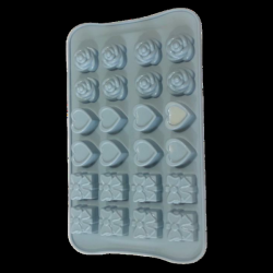 ISTAR 3 In 1 Silicone Break Apart Chocolate Bar Mold, Silicone Molds for Wax Melts Non Stick Homemade Protein And Energy Bar Mould