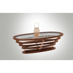 C-DECOR Walnut Pond Coffee Table