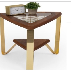 C-DECOR Tripod Shelf End Table