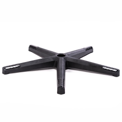 PRISP Gaming Chair Base Replacement - 5 Legs Base, Black, Office Desk Chair Parts