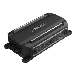 KENWOOD Kac-M5014 4-Channel Compact Digital Amplifier, for Motorsport, Marine In Black