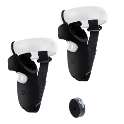 AXGEAR Touch Controller Grip Cover for Oculus Quest 2 Anti-Slip And Anti-Fall Protective Sleeve With Hand Strap -
