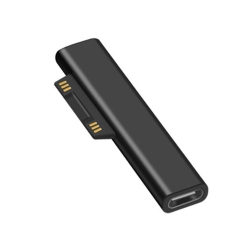 AXGEAR Dc 15V Type-C USB-C Female to Surface Pro7 Pro6 Pro5 Pro4 Pro X Go Book Charge Adapter -