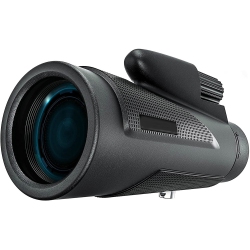 AXGEAR Monocular Telescope 12×50 High Power HD Monocular With Smart Phone Holder And Tripod Waterproof HD Fmc Bak4 Prism -