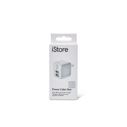 ISTORE Power Cube 2P USB Charger - Wh