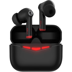 EDIFIER Hecate Gm3 True Wireless Earbuds -60Ms Low Latency - Pixart Bluetooth 5.0 Auto Pairing - Ip55 Water Proof-Touch Enabled-Black