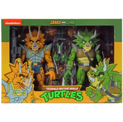 TMNT Teenage Mutant Ninja Turtles Cartoon Series 7 Inch Action Figure 2-Pack Exclusive - Zarax & Zork