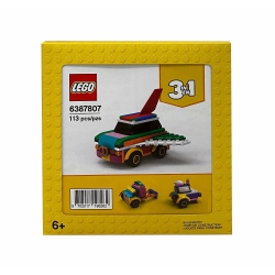 LEGO 3 In 1 Car, Truck, Plane - (6387807 - 113 PCs)