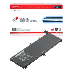 DR. BATTERY Replacement Laptop Battery for Dell Precision M3800 Xps 15 9530 M3800 Workstation [11.1 / 44Wh]