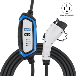 WASSERSTEIN Lectron 240V 32 Amp Level 2 Ev Charger With 21Ft Extension Cord J1772 Cable & Nema 14-50 Plug Electric Vehicle Charger