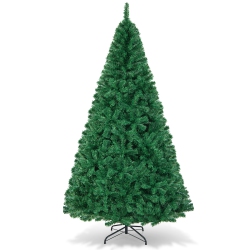 TOPBUY 8' Artificial Pvc Christmas Tree W/ Stand Holiday Season (Indoor/outdoor) In Green
