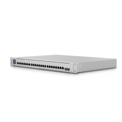 UBIQUITI 24-Port Enterprise Managed Layer 3 Switch With 12 2.5G Rj45 Ports And 12 1G Rj45 Ports - Rackmountable - In Grey