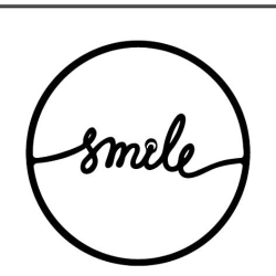 JV HOME Smile Metal Wall Art Collection Hanging Wall Décor Home Decoration Metal Accents for Living Room, Bedroom, Garden, Bathroom, Fence 18X18 Inch