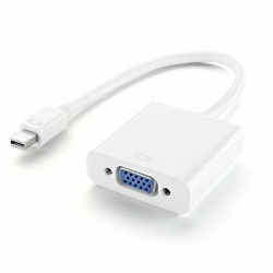 ISTAR Mini Displayport to VGA, 1080P Mini Dp Display Port to VGA Male to Female Adapter Compatible for Thinkpad Surfacepro Macbook PC