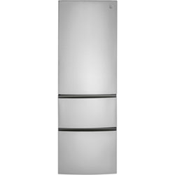 GE 24" 11.9 Cu. Ft. Bottom Freezer Refrigerator (GLE12HSPSS) - Stainless Steel