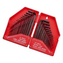 PRIMECABLES 30-Piece L Shape Premium Hex Key Allen Wrench Set With Precise And Chamfered Tip - ®