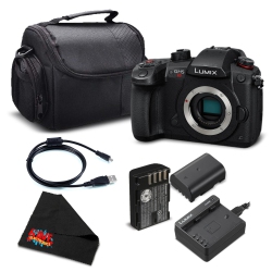 PANASONIC Lumix Dc-Gh5S Mirrorless Micro Four Thirds Digital Camera Dc-Gh5S - Bronze Level Bundle- International Version