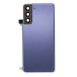 ESOURCE PARTS Replacement Back Housing Cover With Camera Lens for Samsung Galaxy S21 5G (Sm-G991W) - Phantom Violet