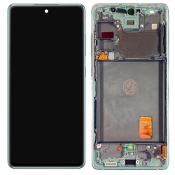ESOURCE PARTS Refurbished (Excellent) - Oled Display Touch Screen Digitizer Assembly + Frame for Samsung Galaxy S20 Fe 5G (Sm-G781W) - Cloud In Mint