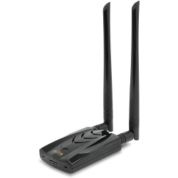 ALFA Long-Range Dual-Band Ac1200 Wireless USB 3.0 Wi-Fi Adapter W/2X 5Dbi External Antennas - 2.4Ghz 300Mbps/5Ghz 867Mbps - 802.11Ac & A, B, G, N