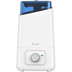 KYVOL HD3 Humidifier (White), 4.5L Cool Mist Humidifiers, 26Db Quiet Ultrasonic Humidifiers, Bpa-Free, Auto Shut-Off, 360° Nozzle, Ideal For