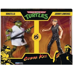 COBRA KAI TMNT Teenage Mutant Ninja Turtles Vs Cobra Kai 6 Inch Action Figure 2-Pack - Donnatello Vs Johnny Lawrence