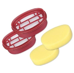 ROOMIETEC Filter Set for Roomie Tec ‘Vincent’ Cordless Vacuum – Pack Of 2