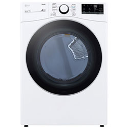LG 7.4 Cu. Ft. Electric Dryer (DLE3600W) - White - Open Box - Perfect Condition
