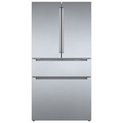 Réfrigérateur 2 Portes Profondeur Comptoir 36 Po De Bosch - (B36Cl80Ens) - Inox - Bo - Parfait État