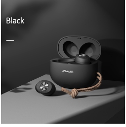 USMS True Wireless Earbuds Bluetooth 5.0 Compatible \w Android, Apple Airpod, PC. Touch Controls, Super Stereo Bass Sound, 5H Playtime, Noise
